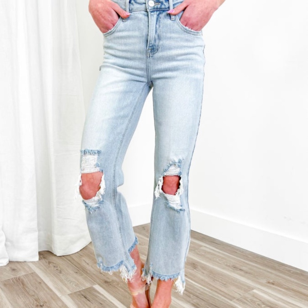 Brand new Risen cropped jeans brand new never worn no tags